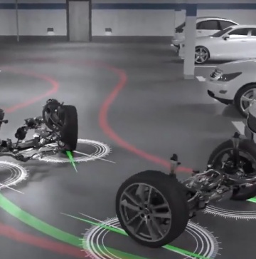 Dynamic all-wheel steering