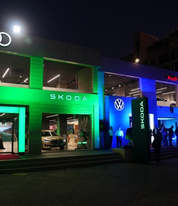 افتتاح معرض فولكس واجن وشكودا الجديدين