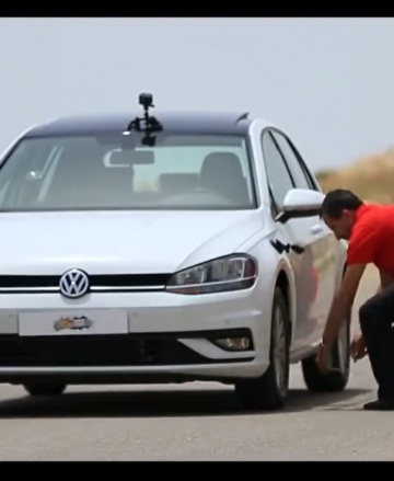 اختبار المكابح الأصلية 